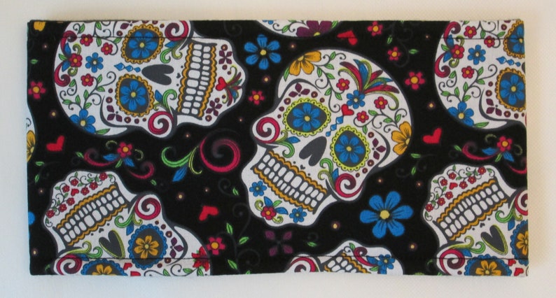 Male Dog Belly Band with Waterproof PUL /& All-In-One Options Sugar Skull Black