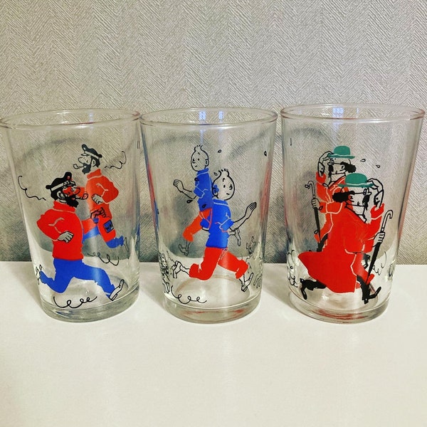 Verres Tintin - collection