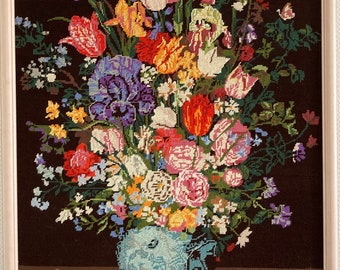 Floral tapestry - canvas