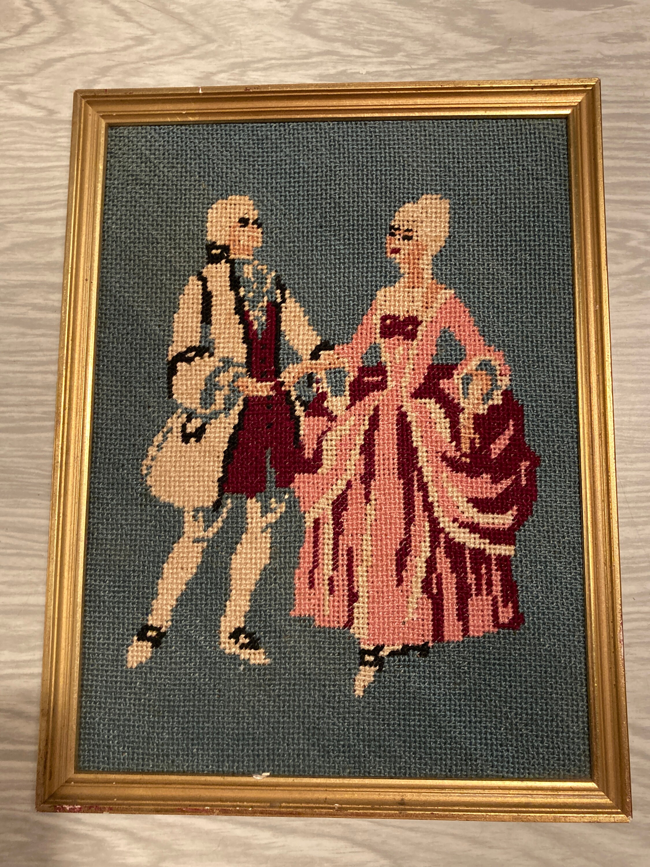 Canevas Vintage - Couple de Nobles