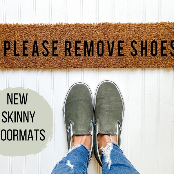 Shoes off Doormat Etsy