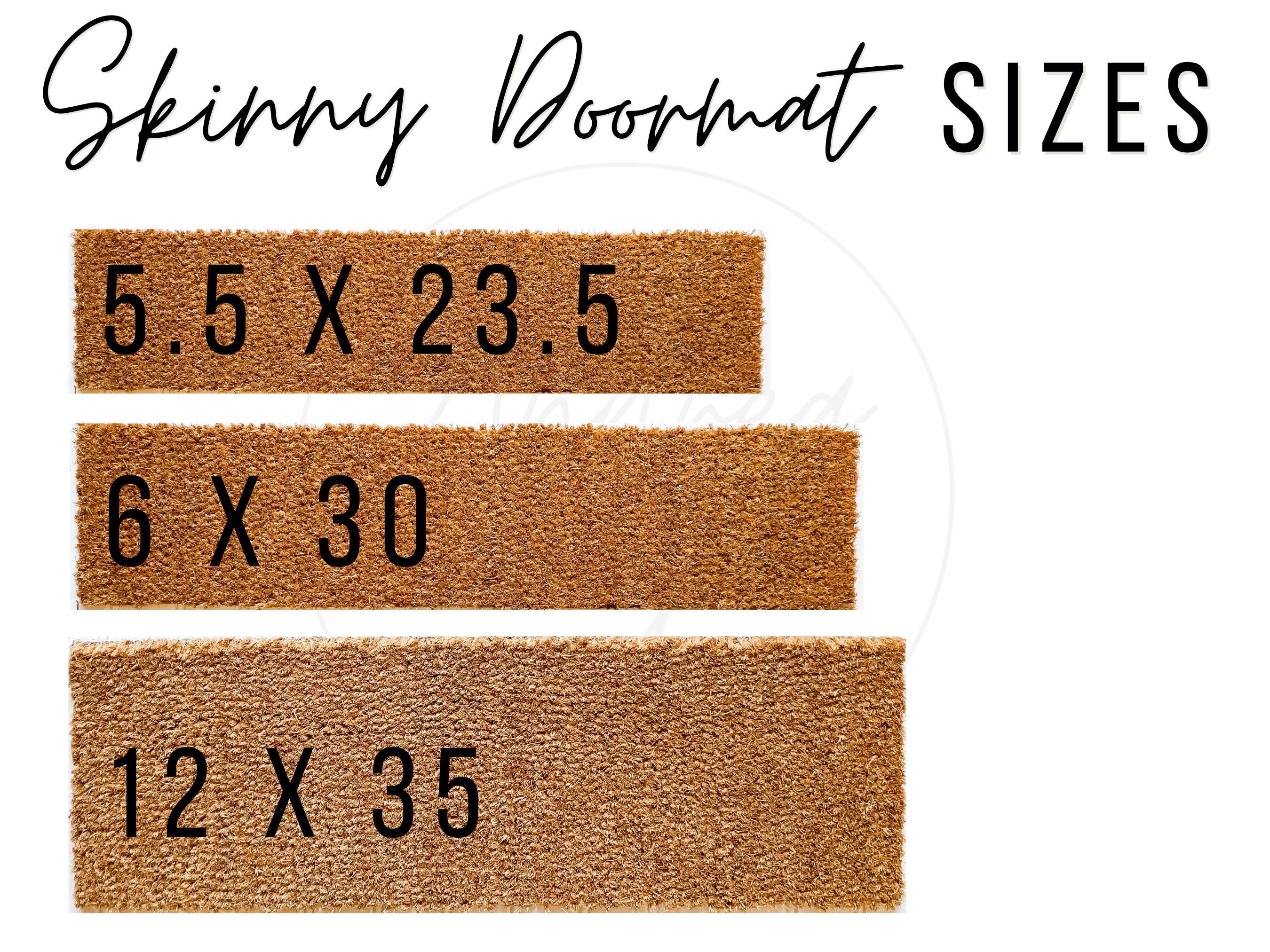 Playhouse Skinny Doormat Personalized Doormat Skinny Rug Etsy