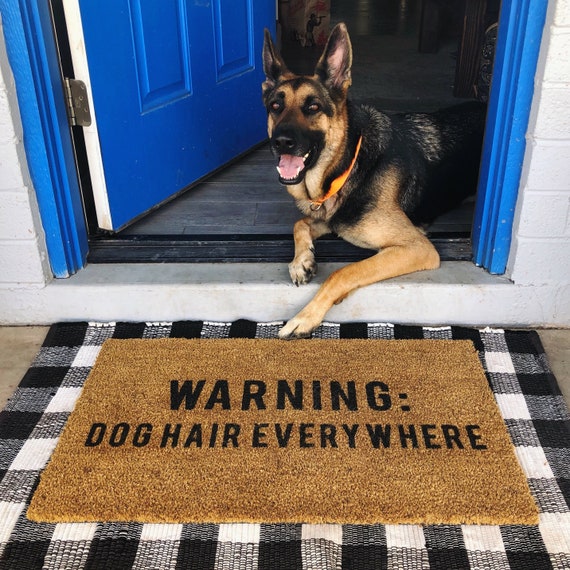 Cutest German Shepherd Floor Rug