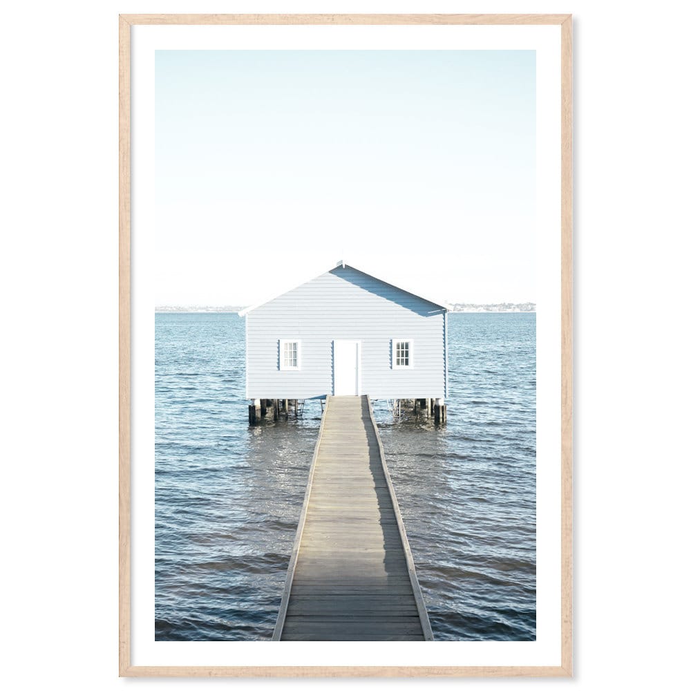 Matilda Bay Boathouse, Canvas Art Print, Paper Print, Australia, Perth
