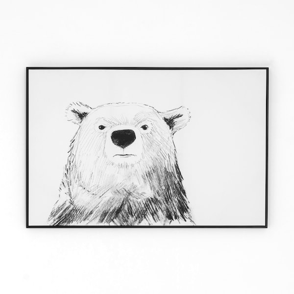 Bear by Jess Engle | Giclée Print | Wall Art