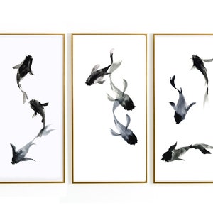 Swim Three Panel by Jess Engle | Wall Art