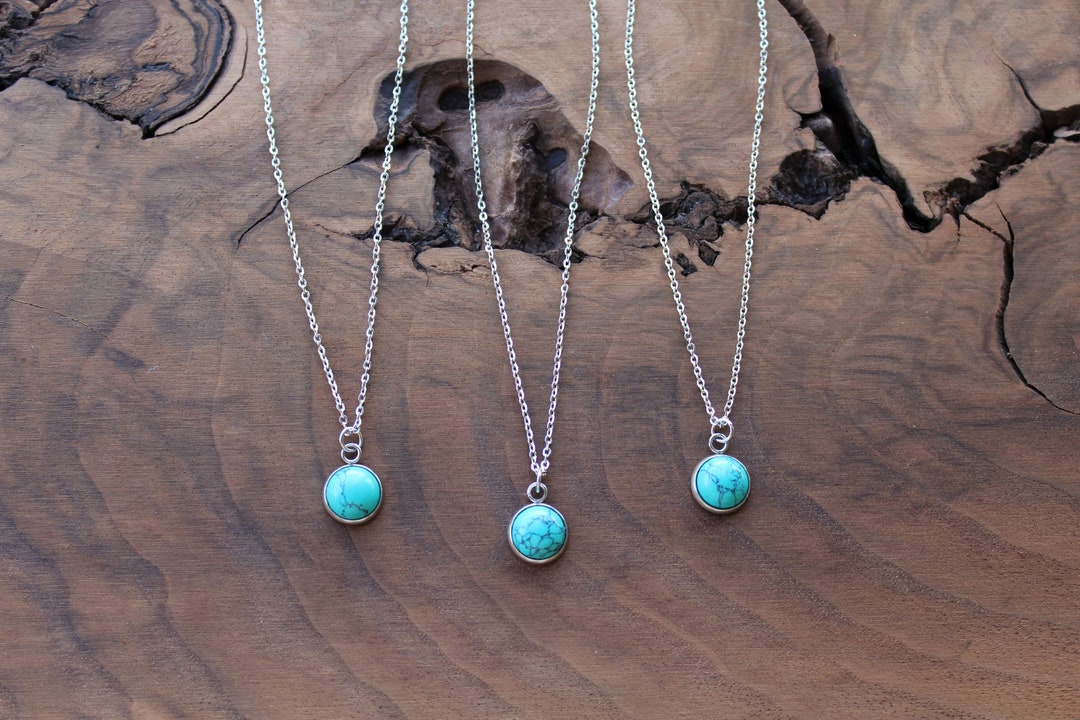 Full Circle Turquoise Necklace main image 1