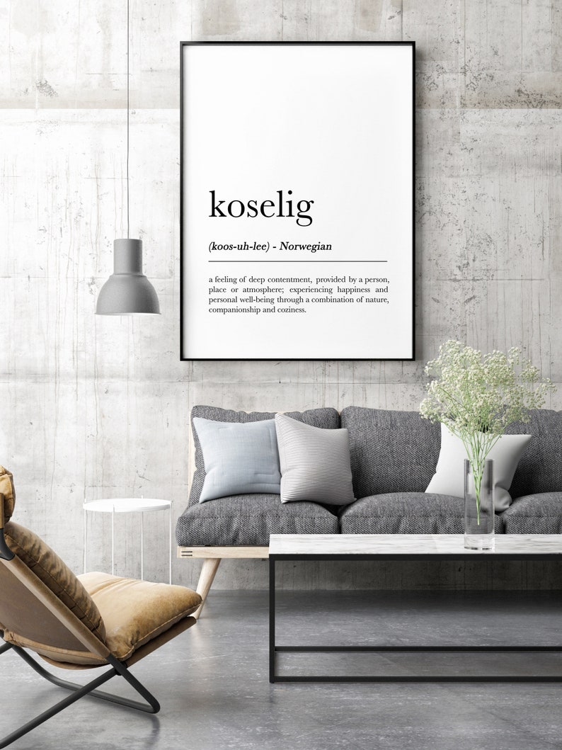 Fika, Hygge, Lagom, Sisu, Koselig, Mysa Definition set of 6, Nordic Definition, Scandinavian Definition, Nordic Decor, Swedish Decor, image 10