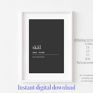 Skal Definition, nordische Definition, skandinavische Definition, nordisches Dekor, schwedisches Dekor, Skalzeichen, schwedisches Zeichen, Skalgeschenk
