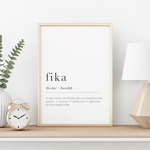 Fika, Hygge, Lagom, Sisu, Koselig, Mysa Definition set of 6, Nordic Definition, Scandinavian Definition, Nordic Decor, Swedish Decor, image 4