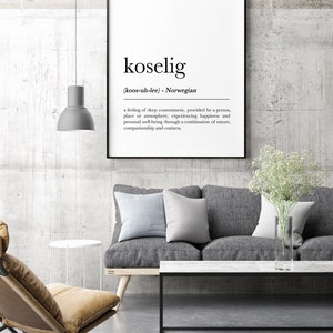 Fika, Hygge, Lagom, Sisu, Koselig, Mysa Definition set of 6, Nordic Definition, Scandinavian Definition, Nordic Decor, Swedish Decor, image 7