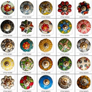 Ręcznie robione ceramiczne gałki: złoty design, uchwyty do szuflad w szafkach kuchennych zdjęcie 14