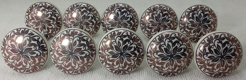 Handgefertigte Keramikknöpfe, dekorative Schrankbeschläge Bild 4