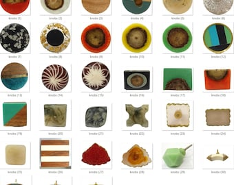Pomos de resina, tiradores decorativos para armarios y cajones