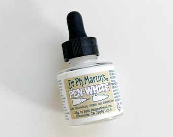 Dr. Ph Martin's Pen White Ink