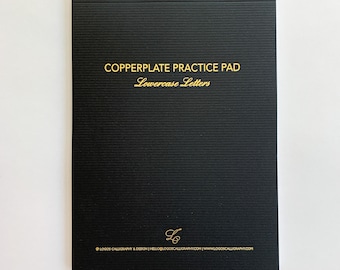 Copperplate Practice Pad - Lowercase Letters