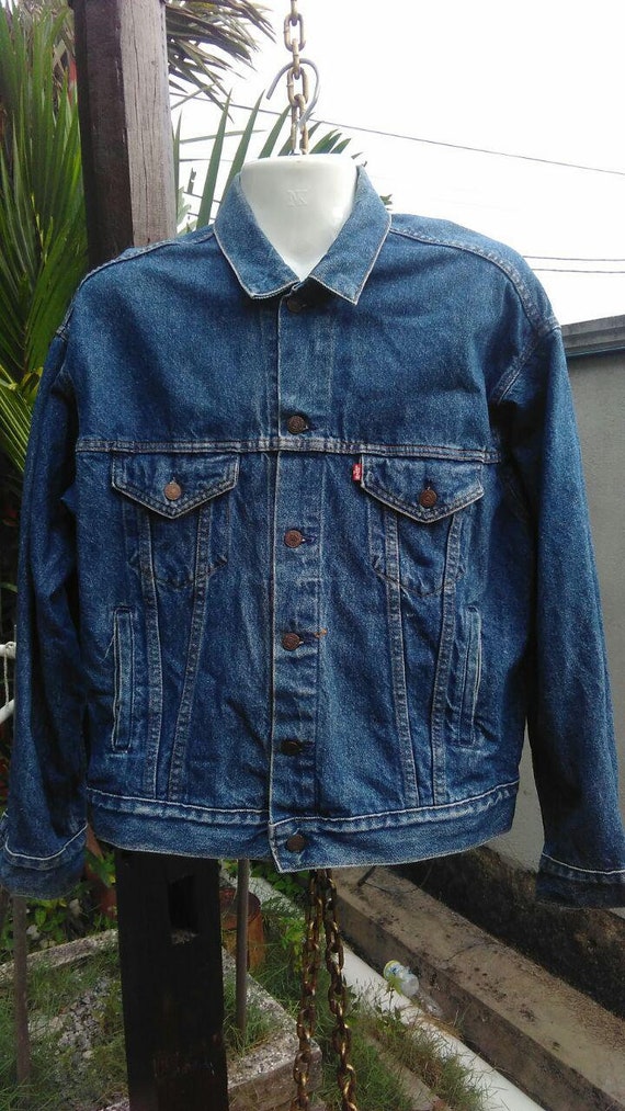 Vintage Clothing 90's Rare Levis Jacket Size XL - image 1