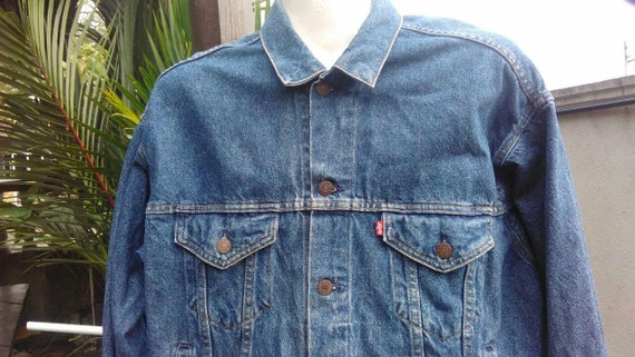 Vintage Clothing 90's Rare Levis Jacket Size XL - image 2