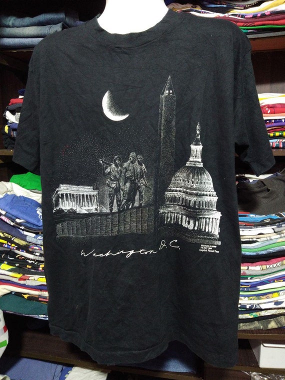 Vintage Clothing 90's Rare Washington DC Capital … - image 1