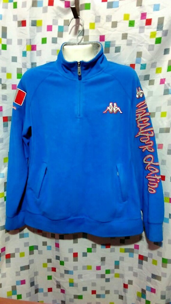 Vintage Clothing 90's Rare Kappa Blue sweatshirts