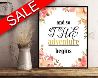 Wall Decor Adventure Printable Adventure Prints Adventure Sign Adventure Kids Art Adventure Kids Print Adventure Printable Art Adventure