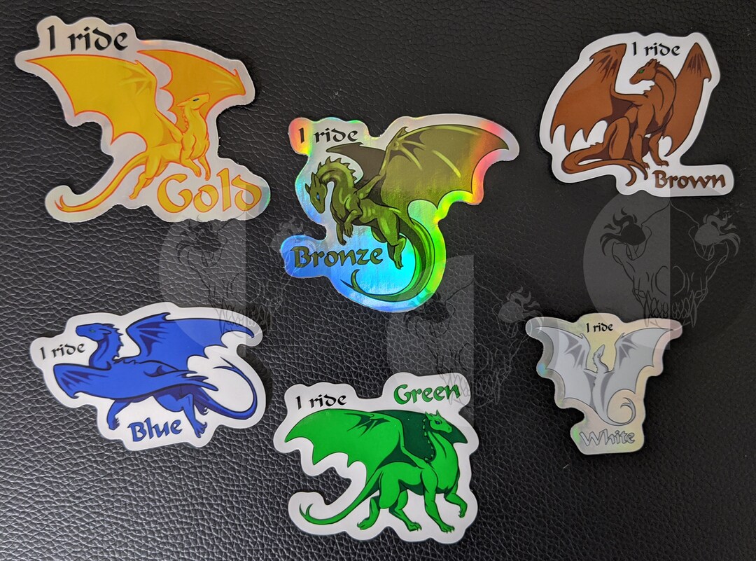 Dragonriders of Pern Vinyl Stickers - Etsy