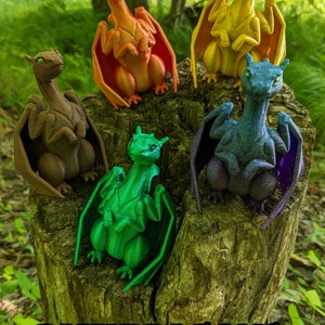 Baby Dragon - 3D printed hatchling