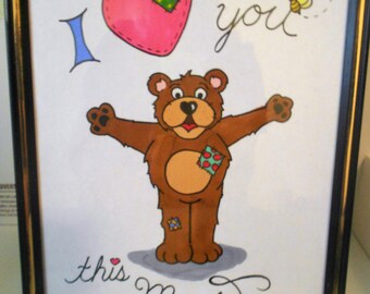 Te amo tanto, póster (versión descargable)