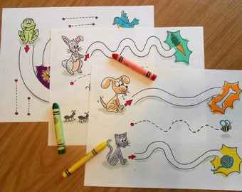 Pencil control worksheets