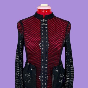 Fishnets in the 90s on sale
