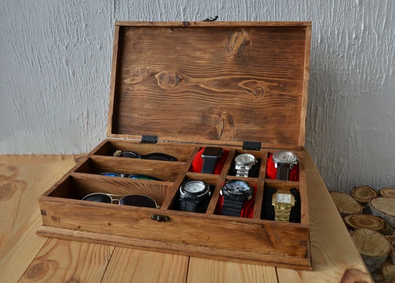 rustic watch box