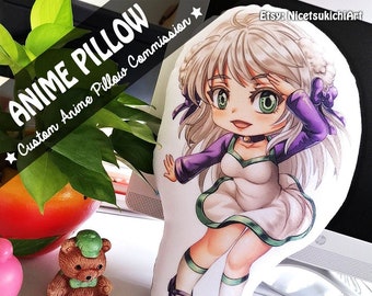 CUSTOM Anime Plush Pillow Commission