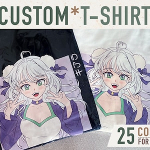 CUSTOM Anime T-Shirt Commission