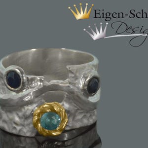 Goldsmith ring, &quot;Specially&quot; silver ring, silver jewelry, unique, solid sterling silver, silver ring, ladies ring, wide ring, handmade
