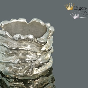 Silverring, &quot;The big one&quot; in 925 Sterling silver