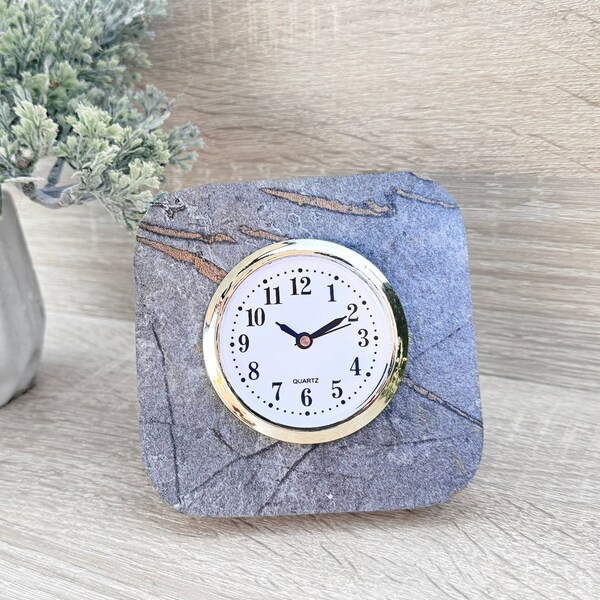Rustic Desk Clock - Etsy