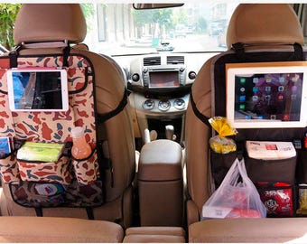 Car seat organizer, Car seat protector, Car seat cover, Extra pockets for car
