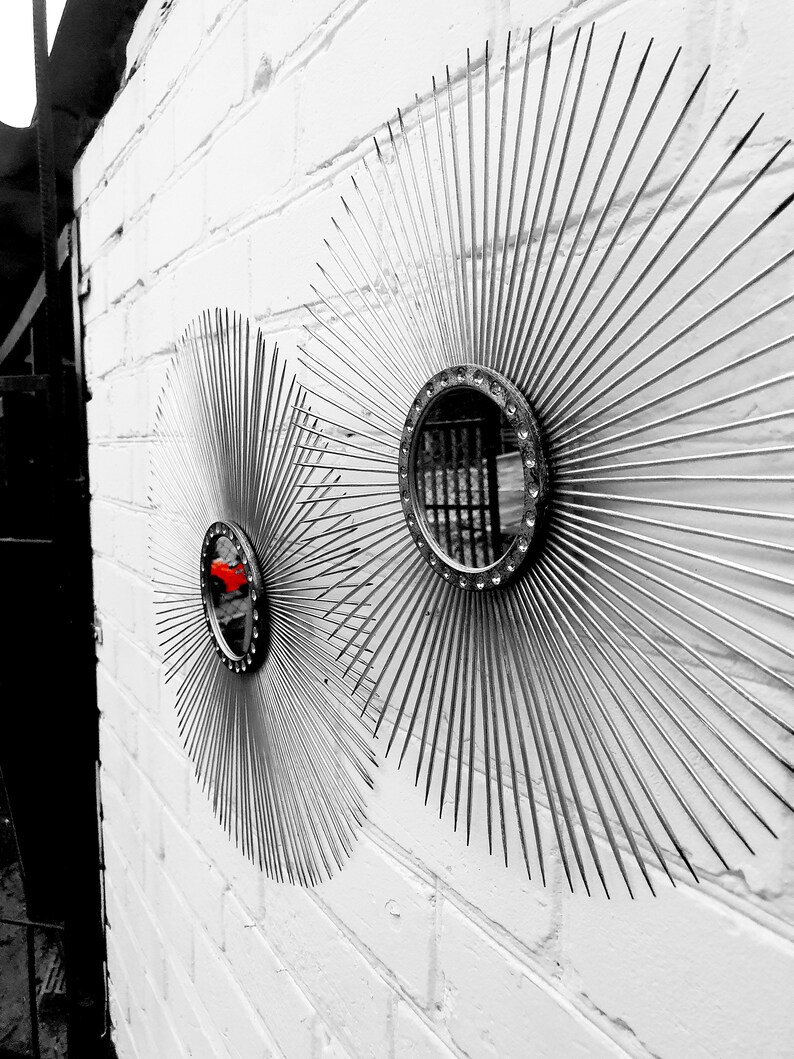 Glamorous sunburst mirror Starburst mirror Wall mirror Etsy