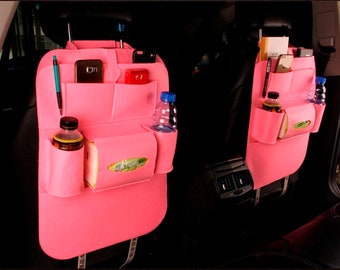 Car seat organizer, Car seat protector, Car seat cover, Extra pockets for car
