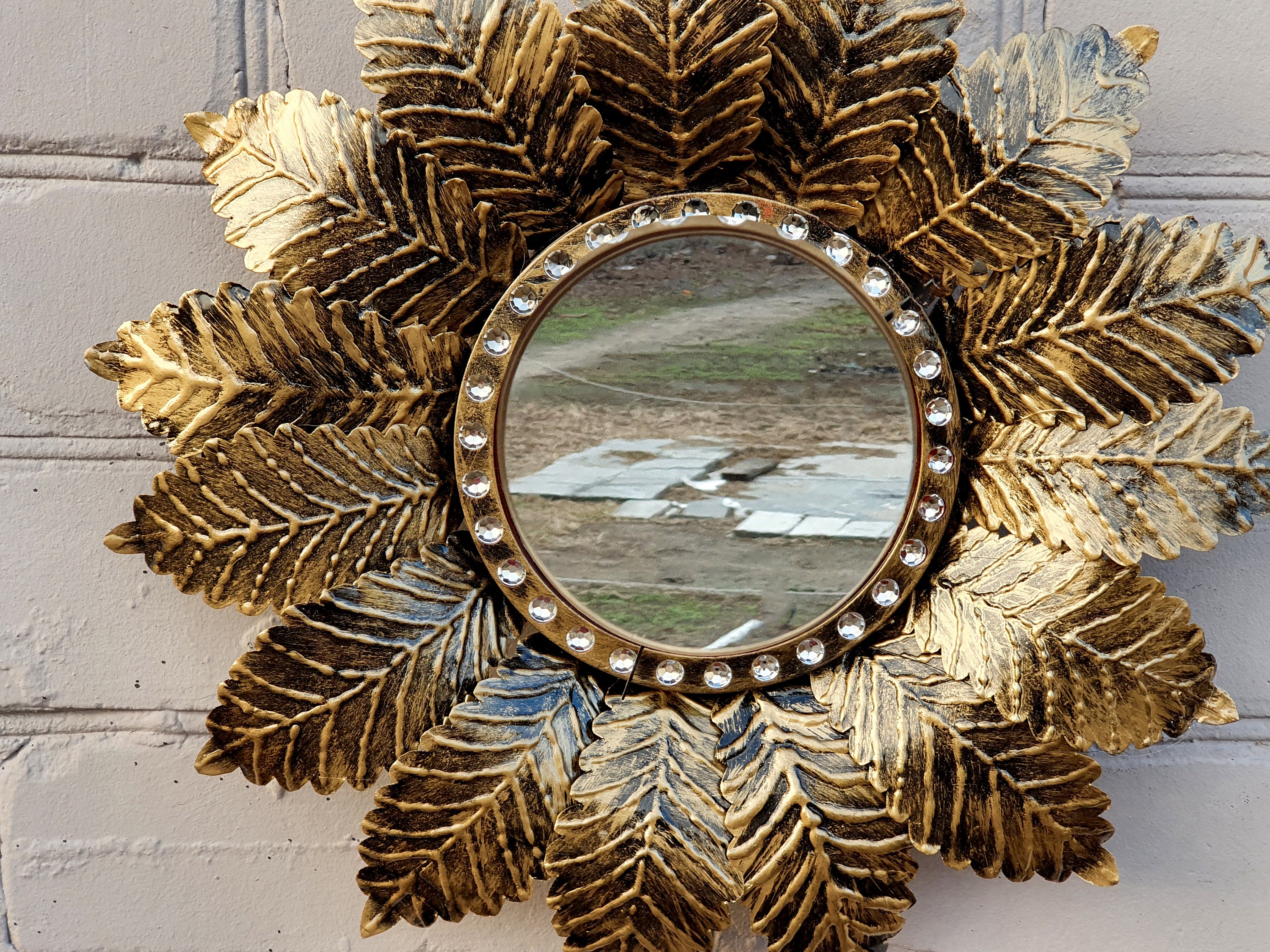 17 21 Bohemian mirrors Glamorous sunburst mirror Etsy