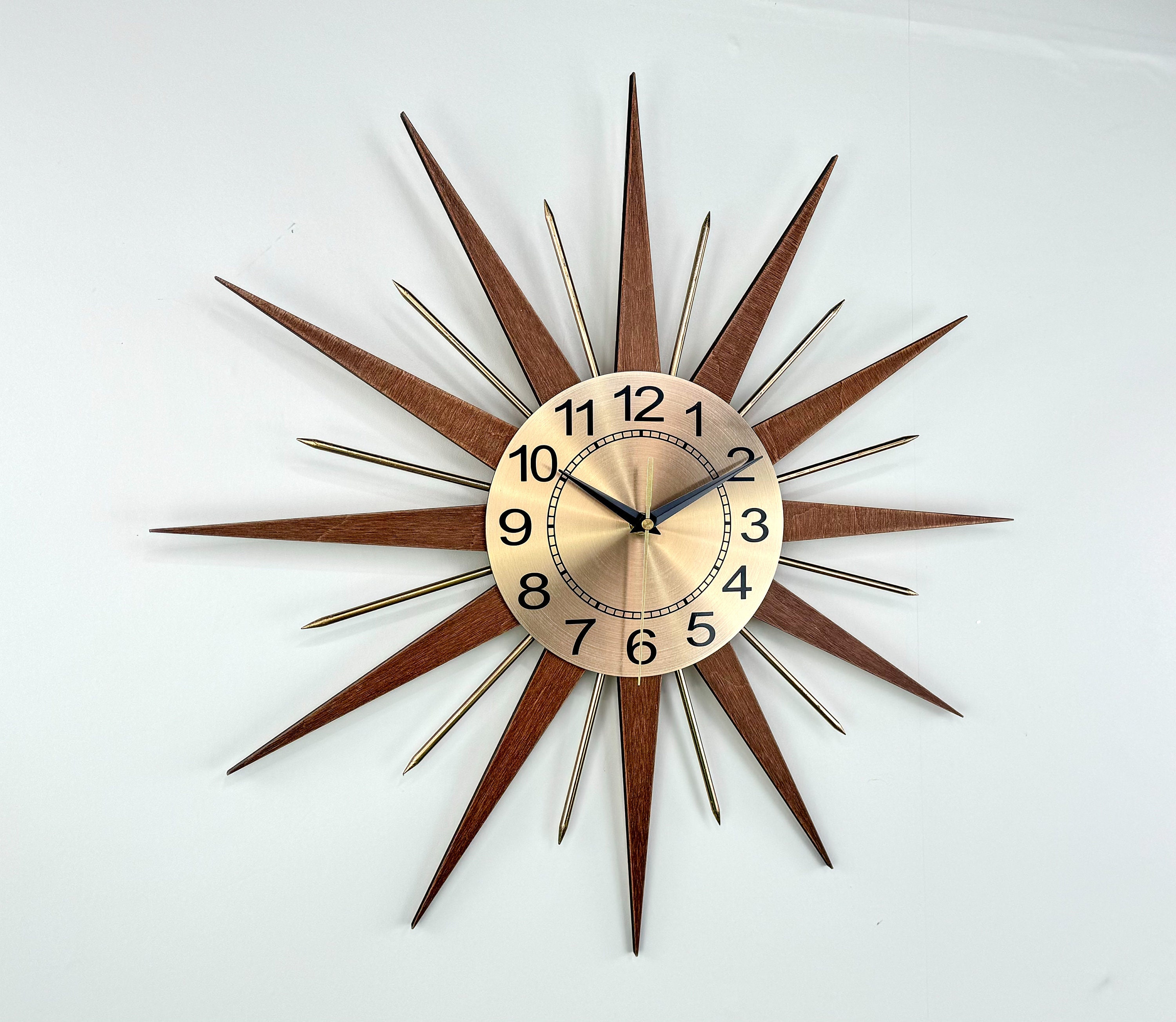 Starburst Wall Clock: 21