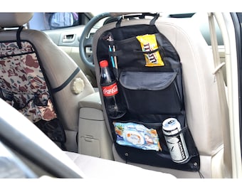 Car seat organizer, Car seat protector, Car seat cover, Extra pockets for car