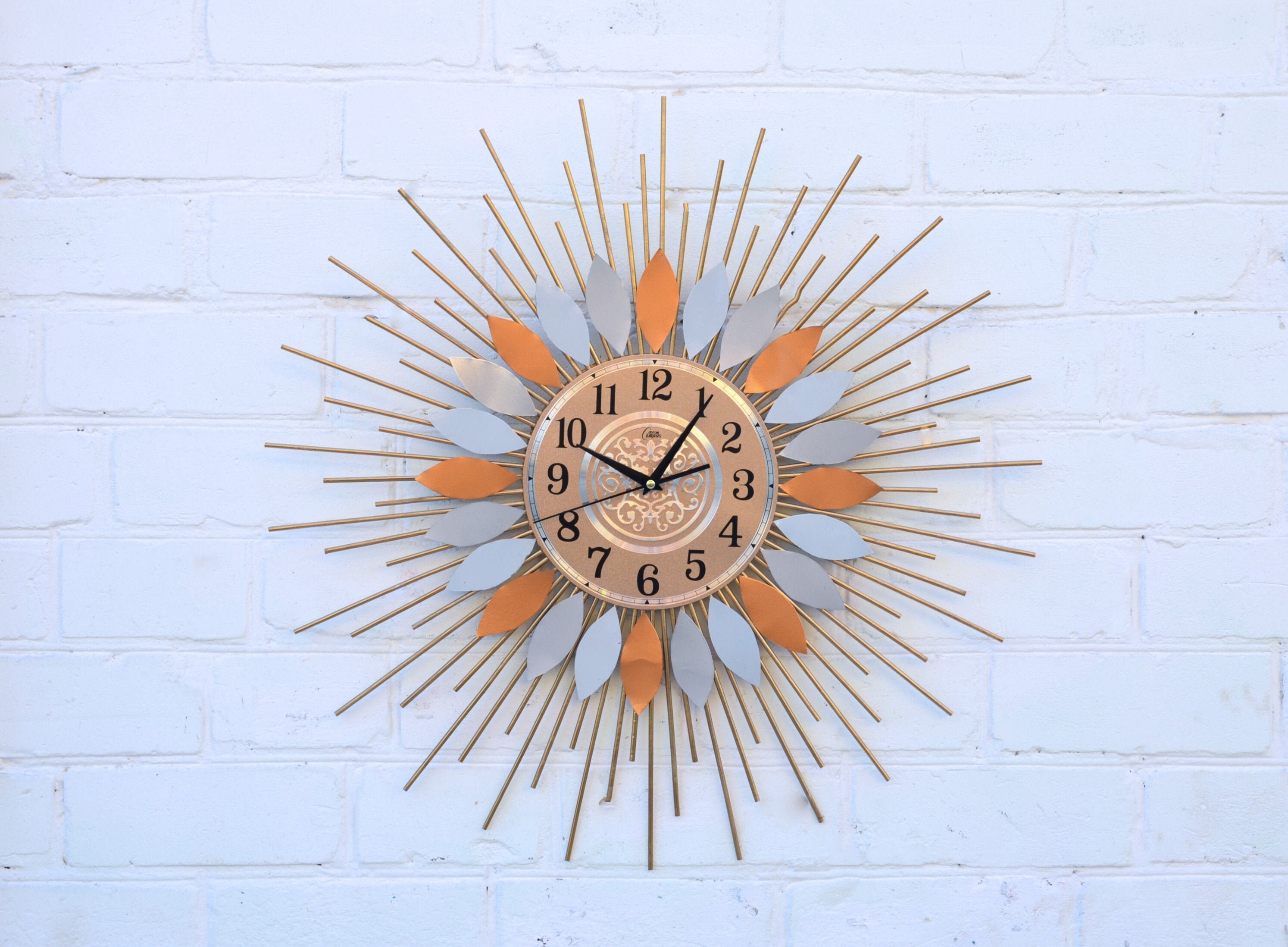 30 Large Wall Clock Starburst Clock Sunburst Wall Art Etsy Australia
