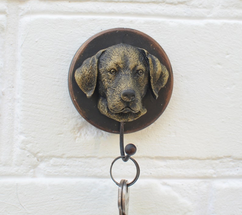Hunting dog head wall hooks Stuffed animal hook Pet organizer Etsy