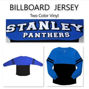 Stanley Panthers Billboard Jersey, Pom Pom Jersey, Oversized Jersey,Billboard Shirt