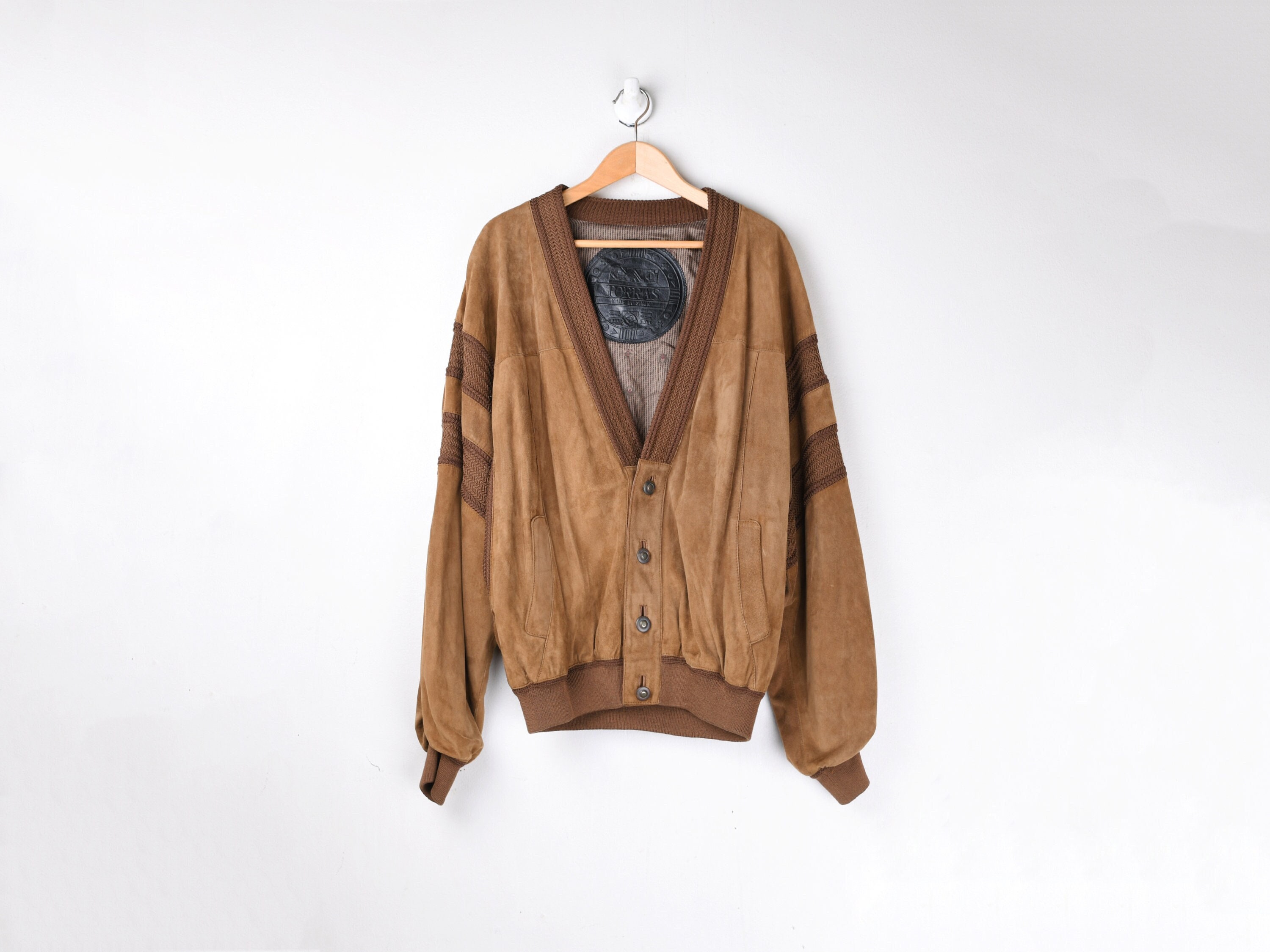 Torras Brown Sweater Jacket