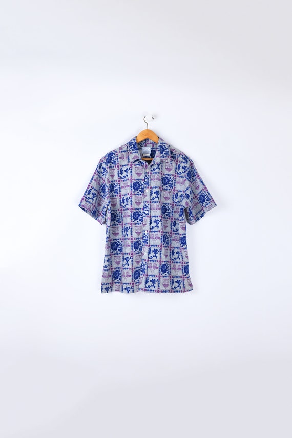 70s "Oahu Transit Group" Hawaiian Shirt - vintage… - image 1