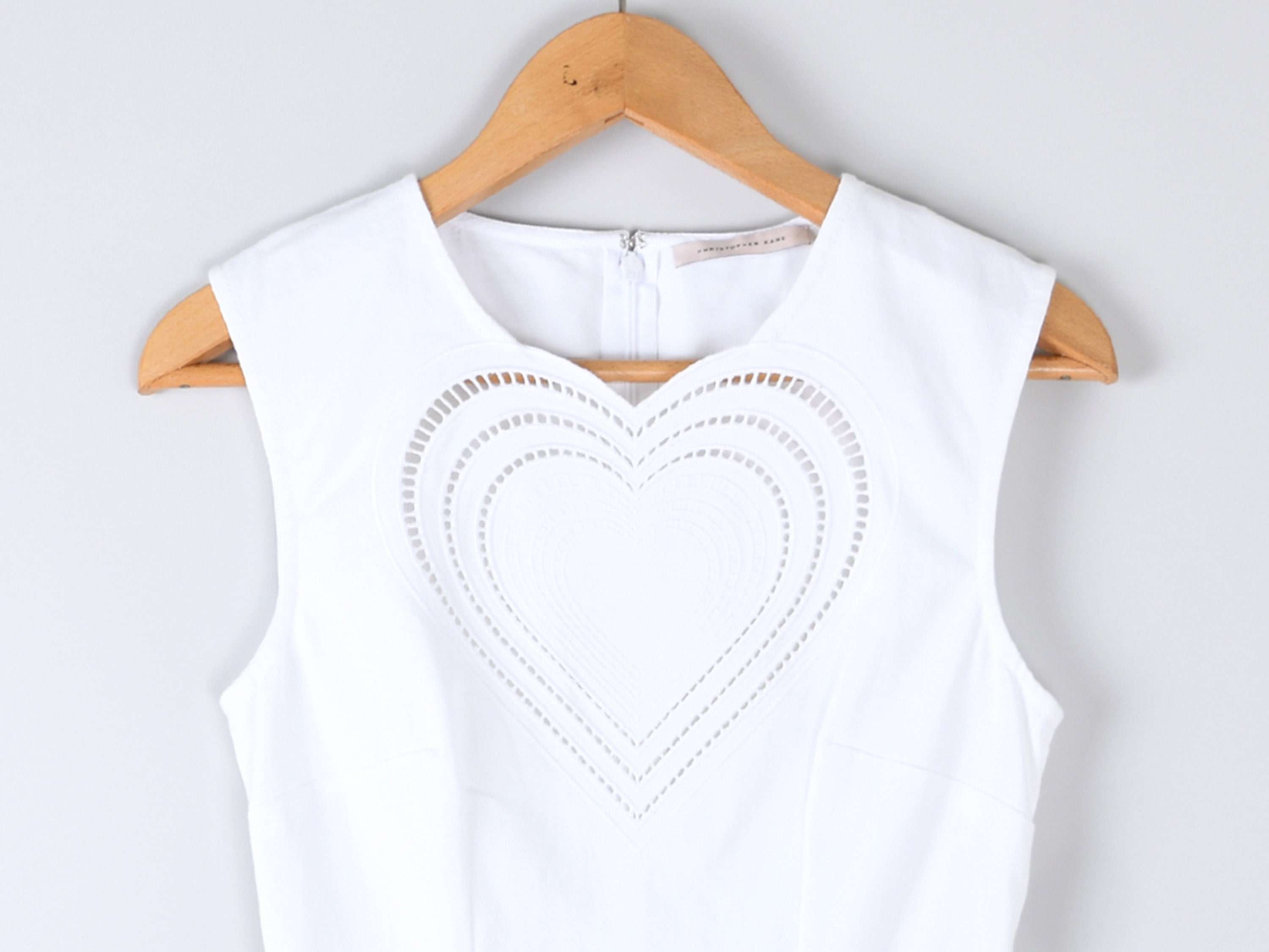 Vintage Y2k Christopher Kane Heart Mini Dress 2000s Clothing 