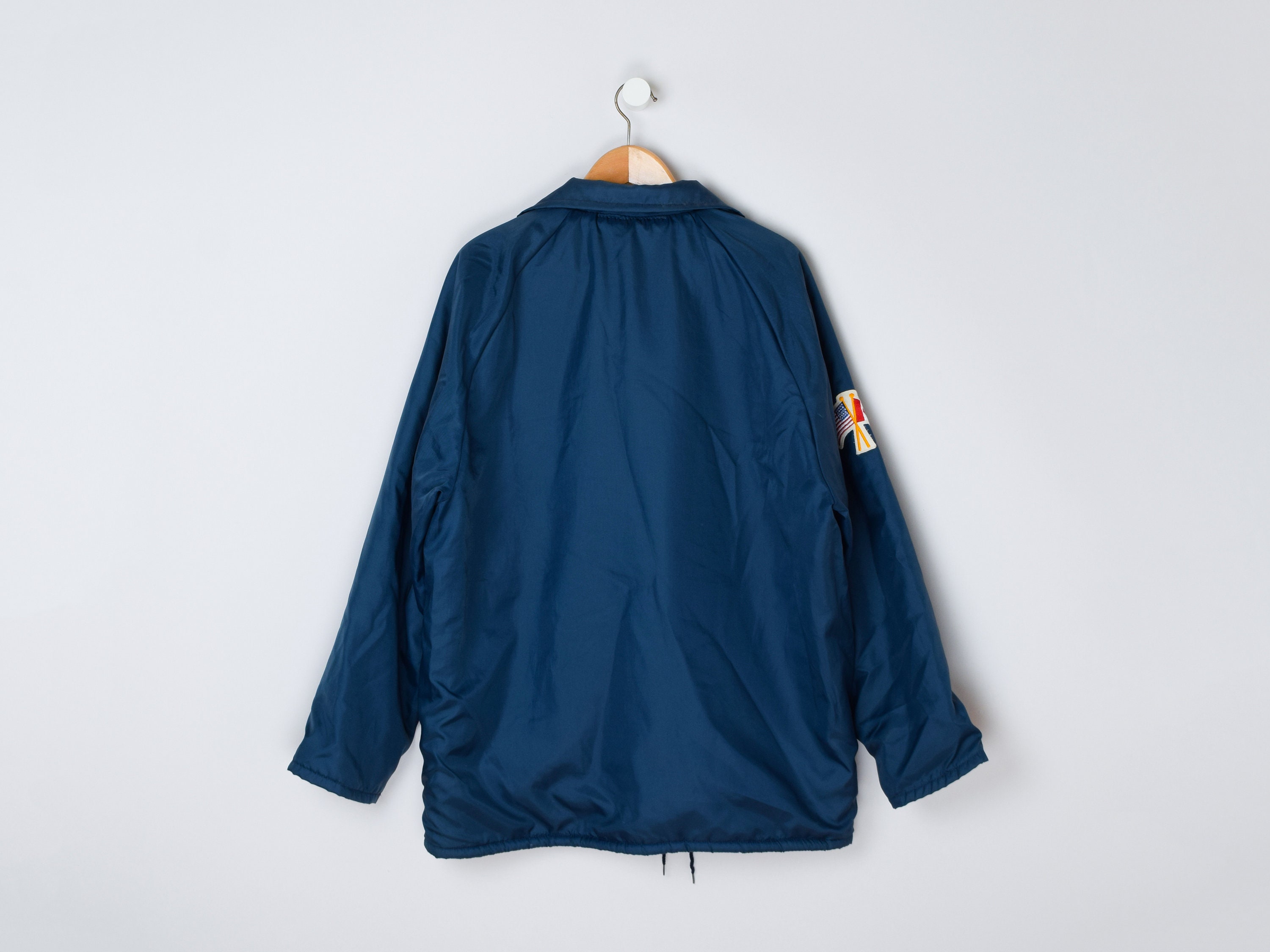 OLD ファイヤーマン ワークジャケット OIL.Co union made Vintage BLUE STREAK LOGO 1960's Rare Worker Jacket Gas & Oil
