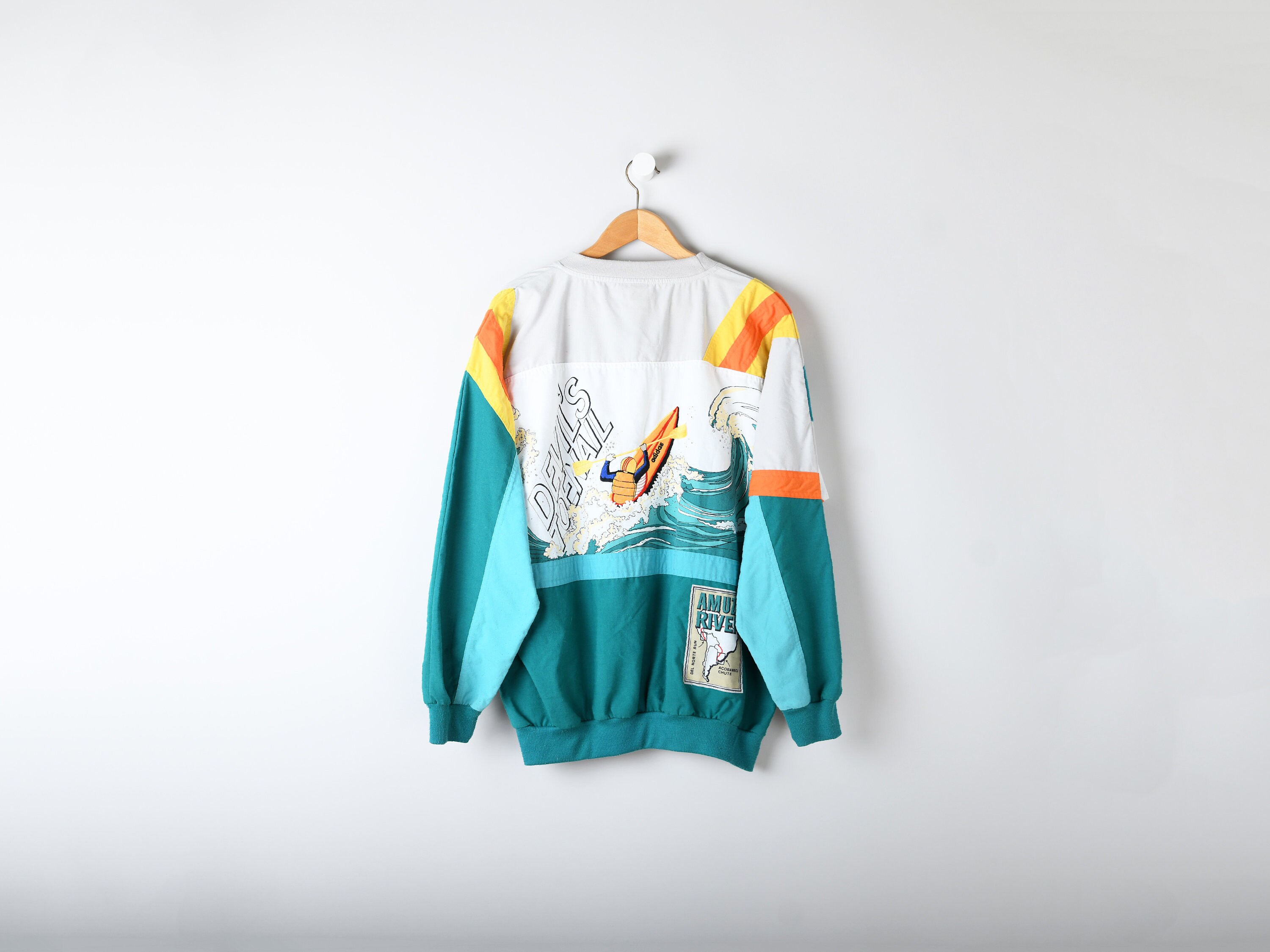 r*s様 20aw \"Water-repellent\" Vintage Swea Vintage 90s Adidas Amuza River Pullover Windbreaker